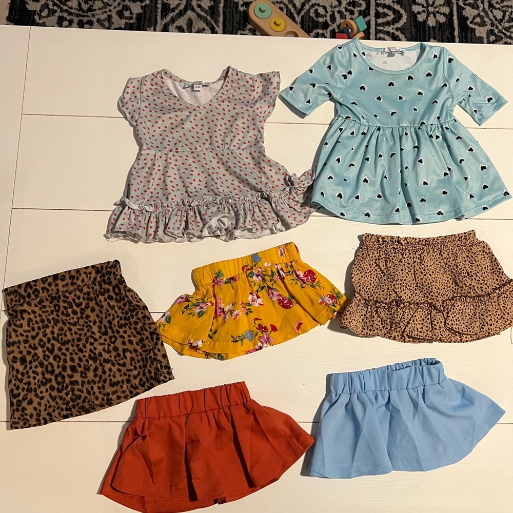 Bailey blossom skirts and dresses